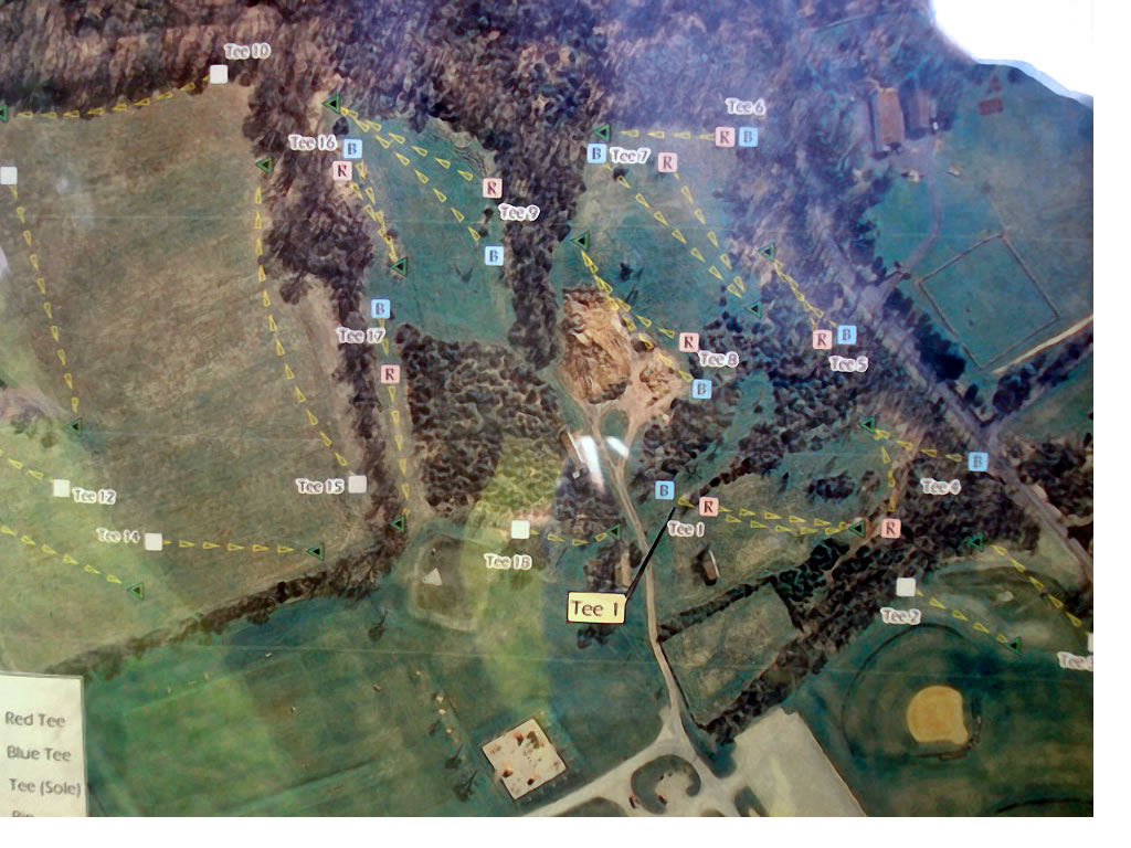 Alexandria Township Park Disc Golf Course Professional Disc Golf