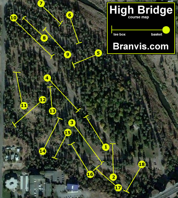 High Bridge Park Disc Golf Course Professional Disc Golf Association High Bridge Park Disc Golf Course Professional Disc Golf Association