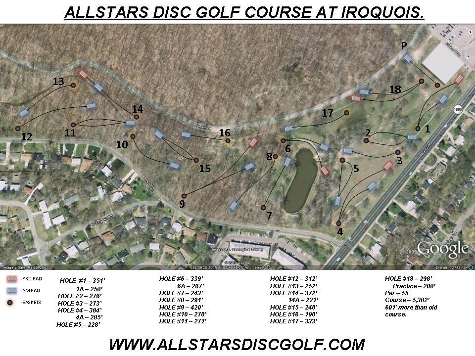 Iroquois Park Professional Disc Golf Association