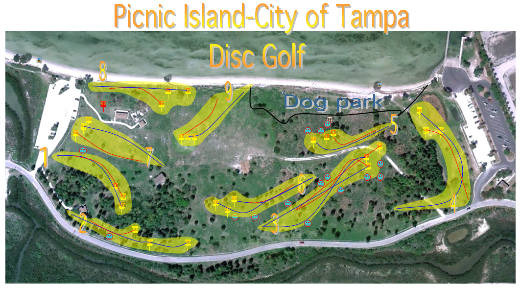 Picnic Island Disc Golf Professional Disc Golf Association
