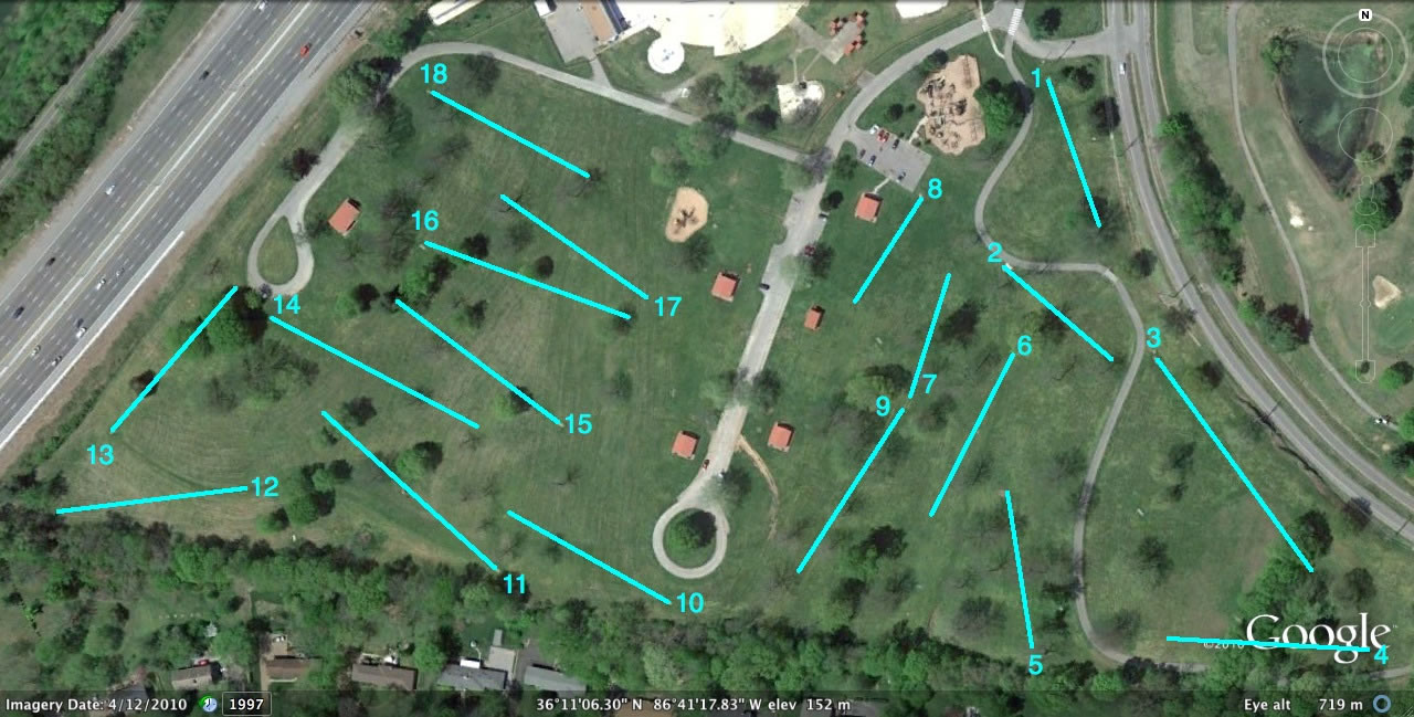 Two Rivers Park Professional Disc Golf Association