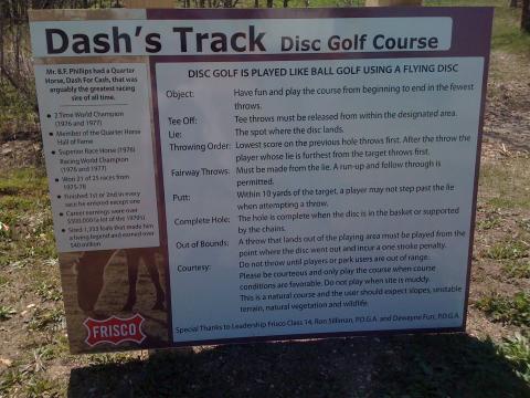 Image result for Dash's Track Disc Golf
