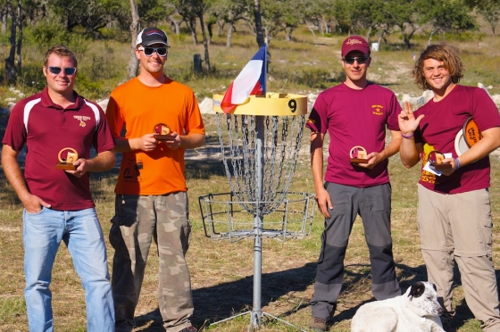 Texas Collegiate Disc Golf Championship winners Texas State