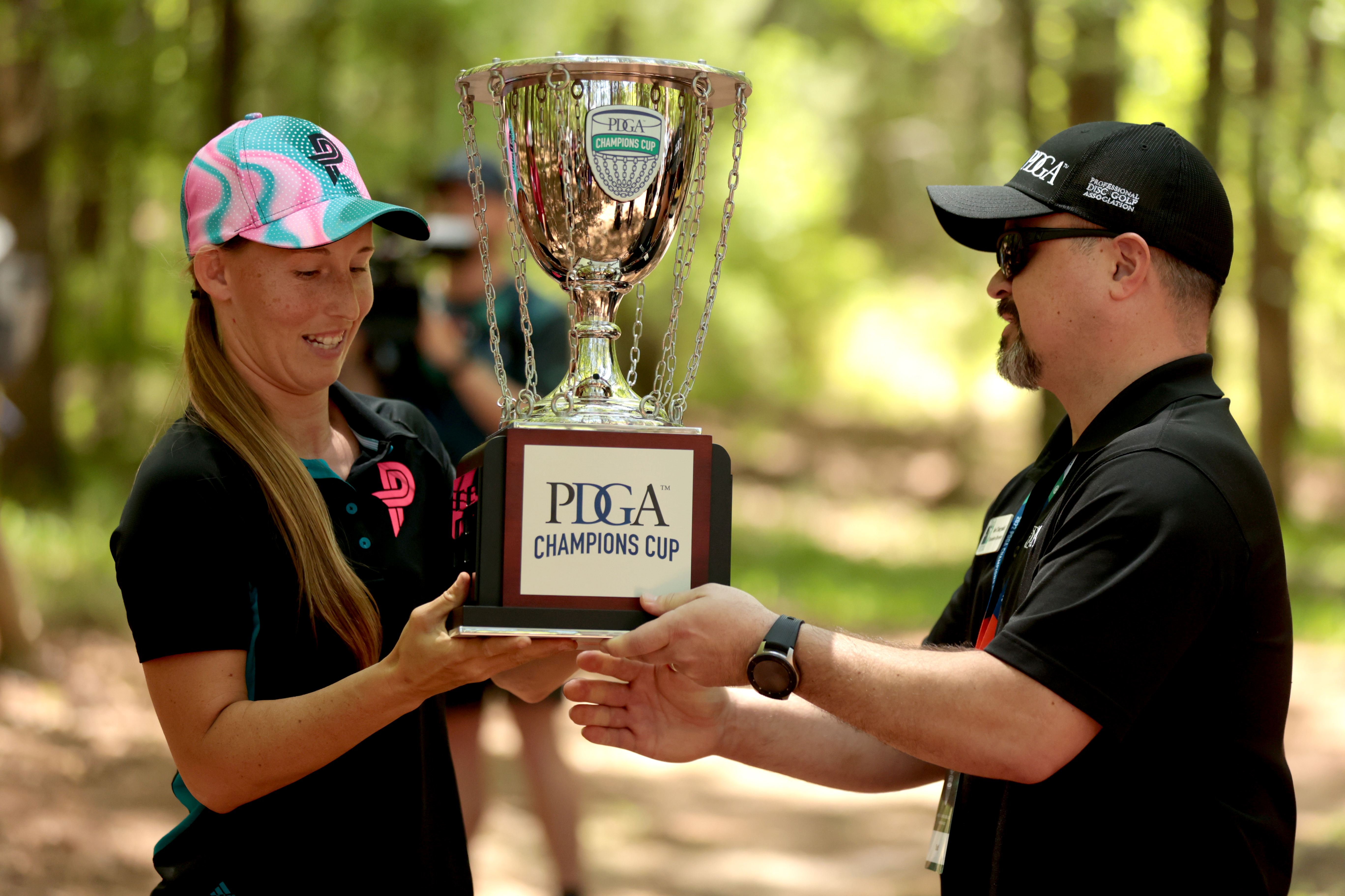 Champion of Champions Pierce Takes Dramatic Win Professional Disc Golf Association