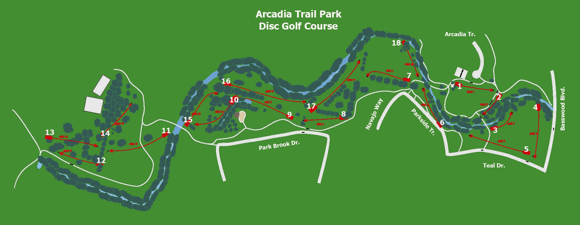 Arcadia Park 2 Professional Disc Golf Association