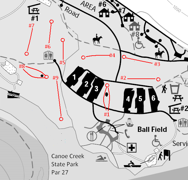 Canoe Creek State Park Professional Disc Golf Association