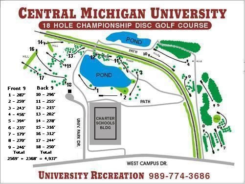 Central Michigan University Professional Disc Golf Association Central Michigan University Professional Disc Golf Association