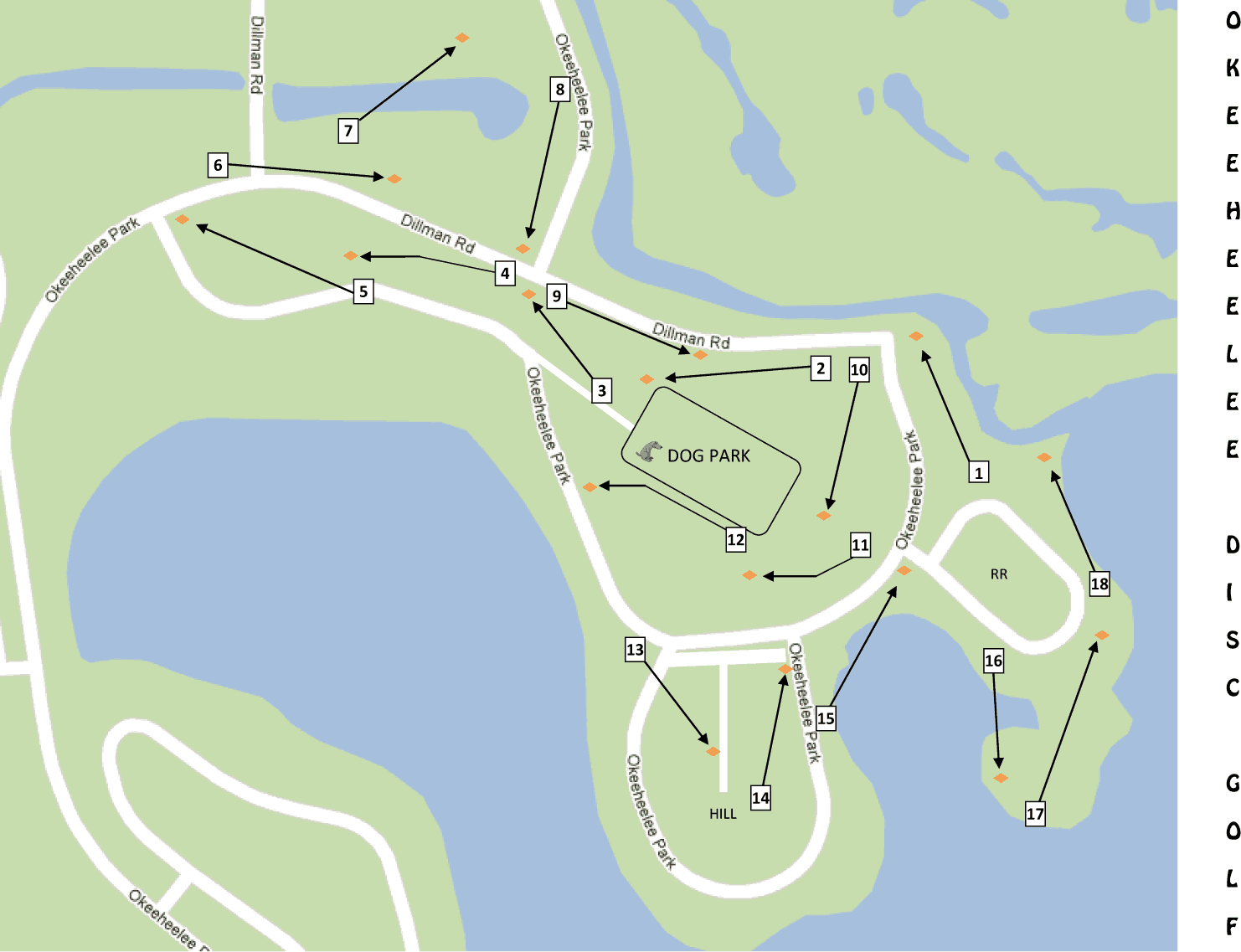 Okeeheelee Park Professional Disc Golf Association