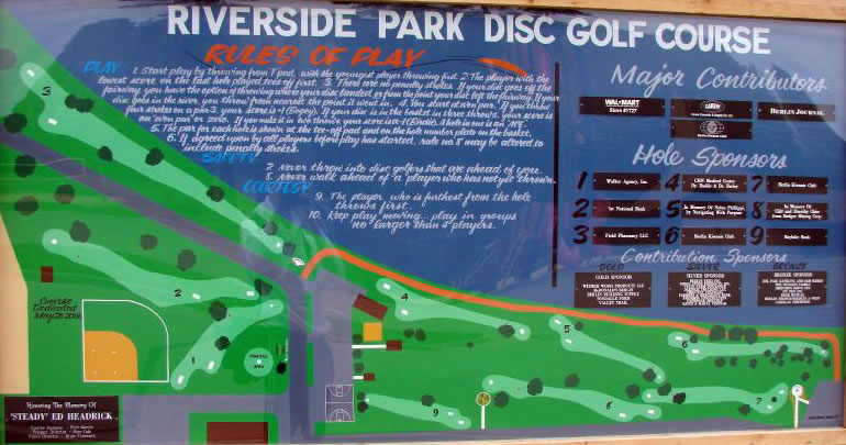Riverside Park Disc Golf Course Professional Disc Golf Association Riverside Park Disc Golf Course Professional Disc Golf Association