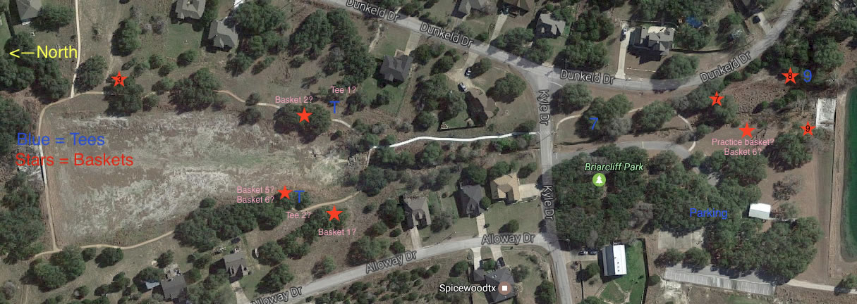 Briarcliff Disc Golf Course Professional Disc Golf Association Briarcliff Disc Golf Course Professional Disc Golf Association
