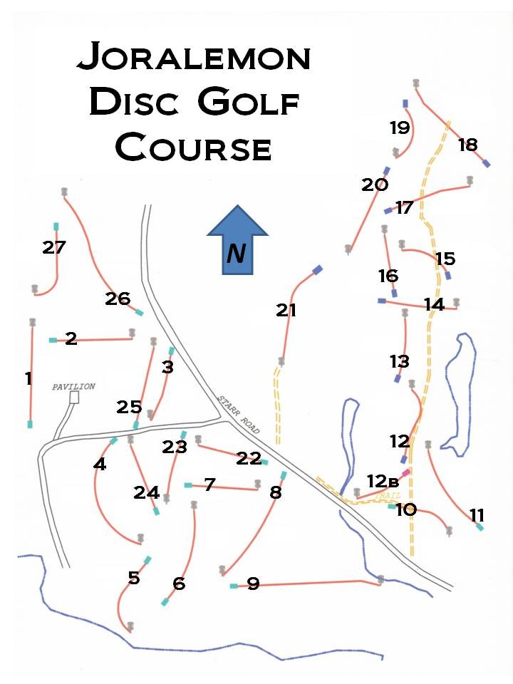 Joralemon Park Disc Golf Course Professional Disc Golf Association