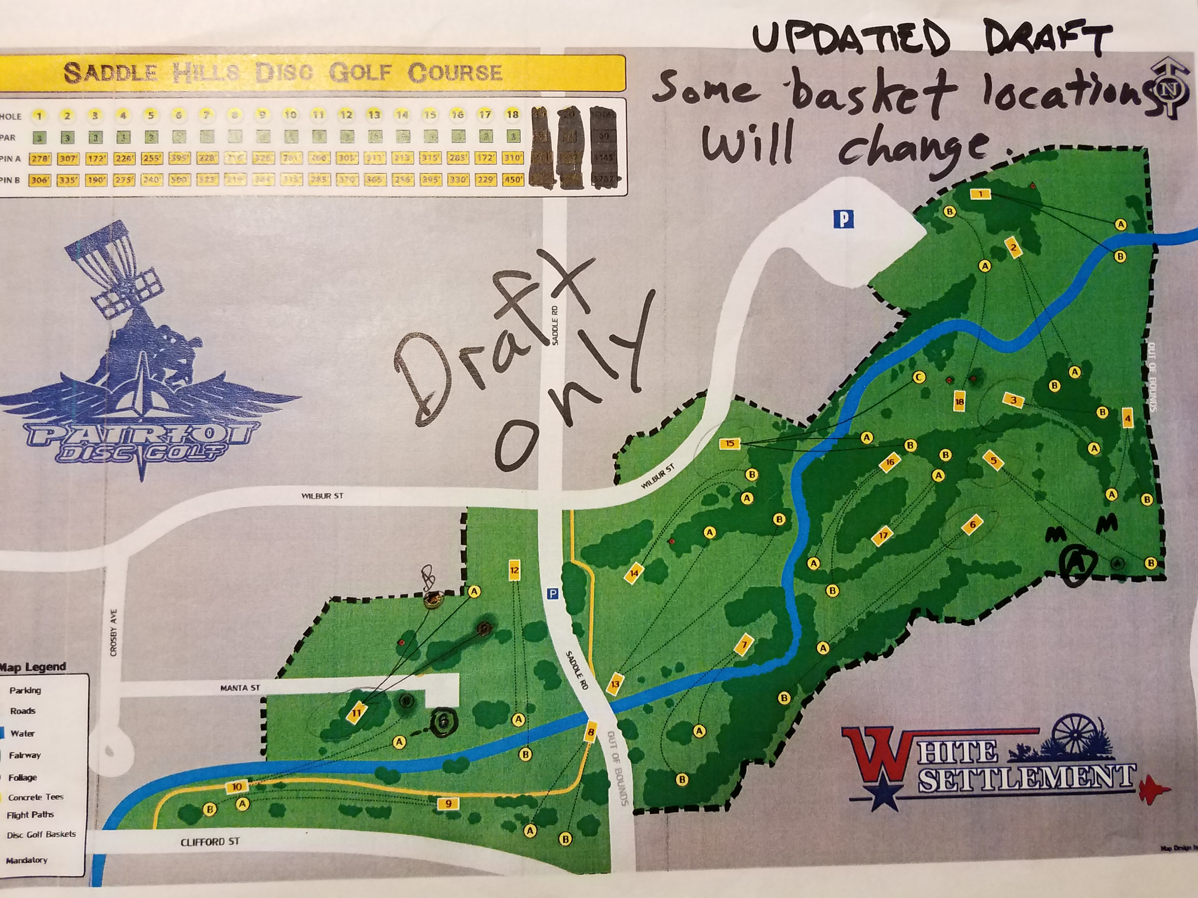Saddle Hills Disc Golf Course Professional Disc Golf Association
