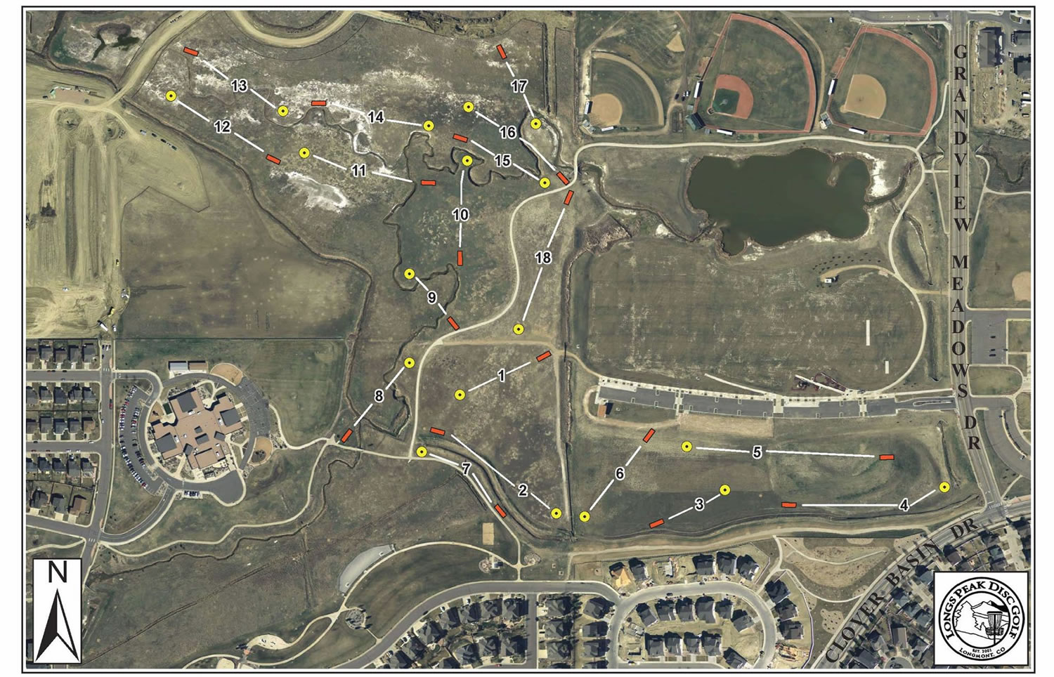 Dry Creek Disc Golf Course Professional Disc Golf Association