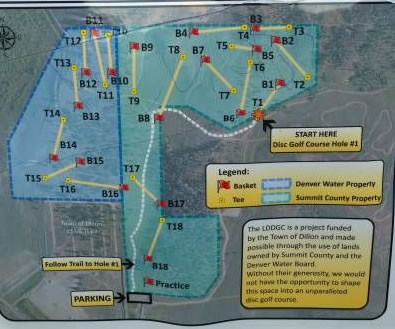 Lake Dillon Disc Golf Course Professional Disc Golf Association Lake Dillon Disc Golf Course Professional Disc Golf Association