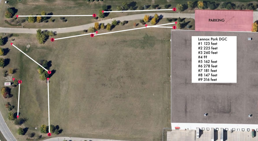 Interstate Battery Disc Golf Course
