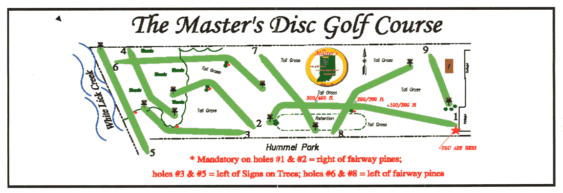 The Masters Disc Golf Course at Calvary Baptist Professional Disc The Masters Disc Golf Course at Calvary Baptist Professional Disc