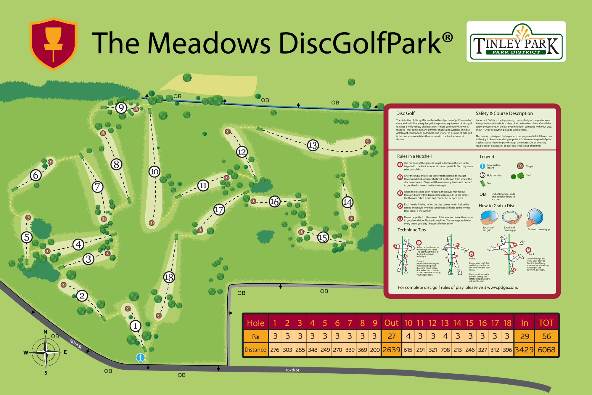 The Meadows Disc Golf Park Professional Disc Golf Association