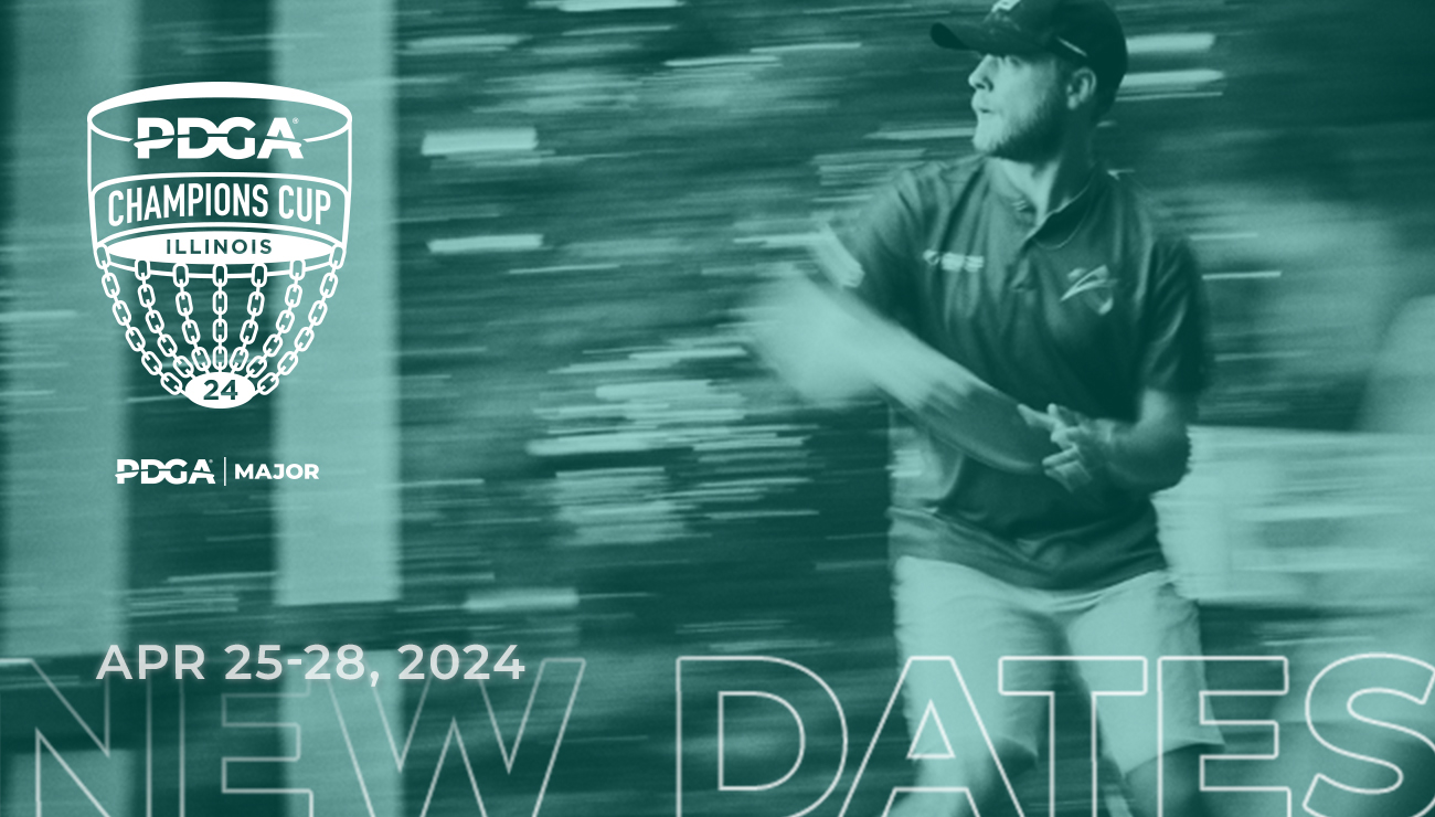 Update to the Update New 2025 PDGA Champions Cup Dates Professional
