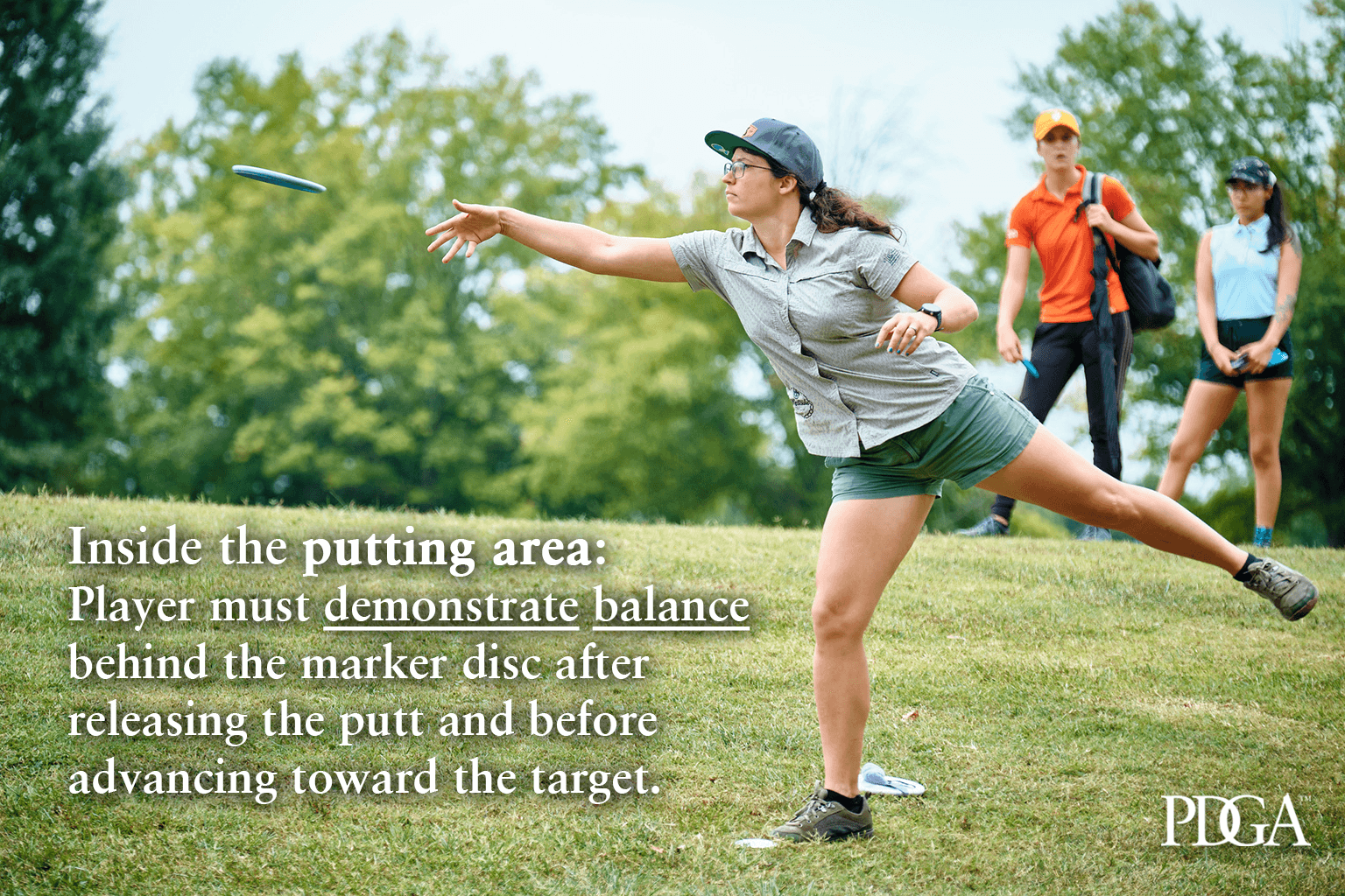 Disc Golf Rules School Episode 5 The Putting Area Professional