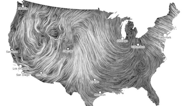 Disc Golf Wind Chart