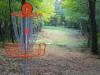 #3 Dog leg right. View from the tee.
