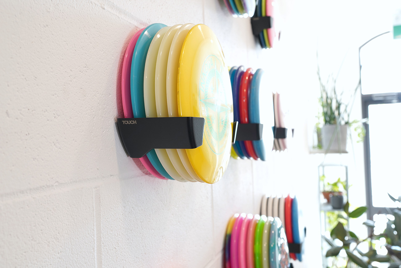 Disc golf sales storage rack