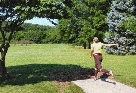 Des Reading Ewing Hole 10 2009 Des Moines Challenge