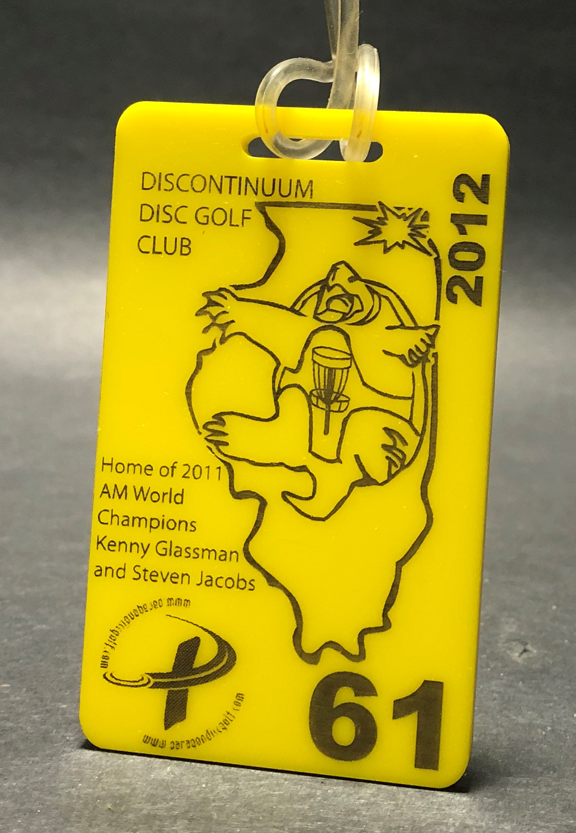 Louisville Cardinals Putting Disc Bag Tag – PRG Golf