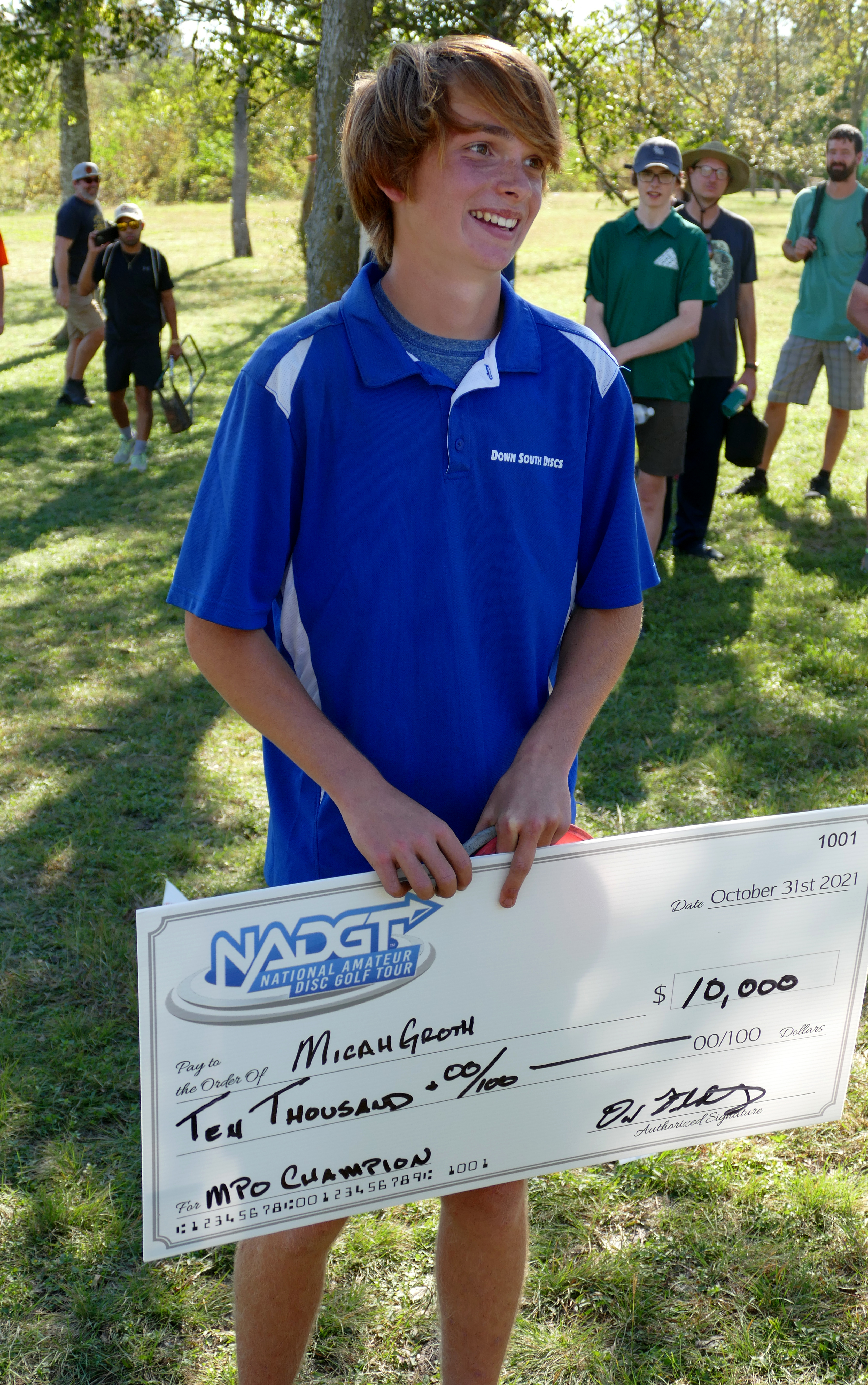 Student of the Game Groth Takes Down NADGT Title Professional Disc Golf Association