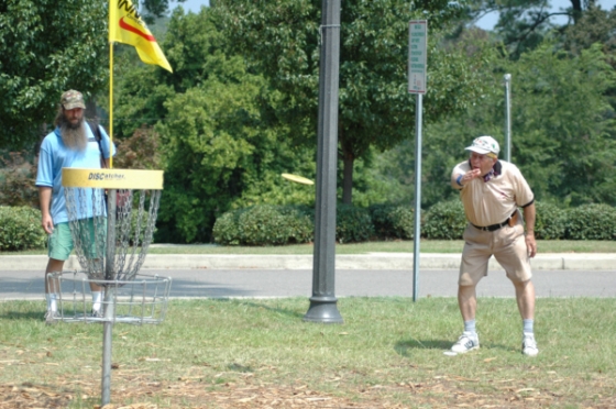 Senior Disc Golf