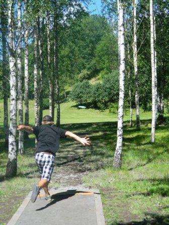 Germany's Greg Marter Driving on Hole 2