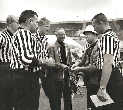 Steady Ed with Officials