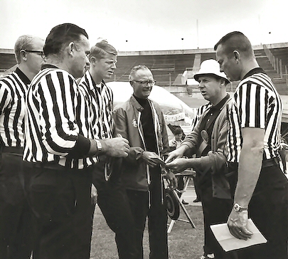 Steady Ed with Officials